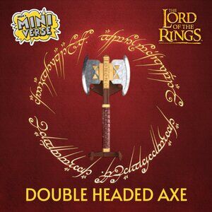 MGA's Miniverse + Make It MIni The Lord of the Rings™ DOUBLE HEADED AXE